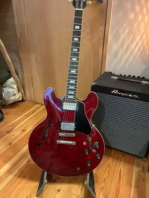 GUITARRA GRECO SA-550 1979 FUJIGEN JAPÓN VINTAGE SEMI HUECA CON AFINACIÓN N RARA Foto 1 de 4