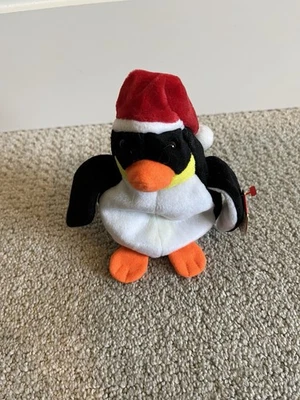 Ty Beanie Baby Zero The Penguin aposentado 1998 Ee29 - Imagem 1 de 4