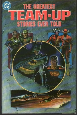 The Greatest Team-Up Stories Ever Told HC 1-й 1989 почти как новый - Супермен/Бэтмен/GL/Flash - Изображение 1 из 2