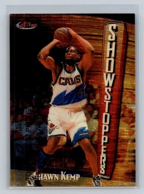1997-98 Finest Showstoppers #241 Shawn Kemp Cleveland Cavaliers W/PEEL - Image 1 of 2
