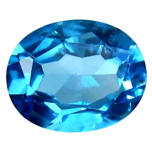 3.19 ct Wonderful Oval Cut (10 x 8 mm) Brazil Blue Topaz Natural Gemstone - Picture 1 of 1