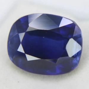 10.05 Ct Certified Natural Blue Sapphire Eye Clean Cushion Cut Loose Gemstones - Picture 1 of 5