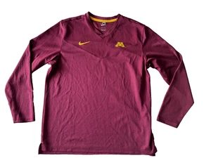 Nike Minnesota Golden Gophers Mens XL Dri-Fit ON FIELD long sleeve pullover - Picture 1 of 3