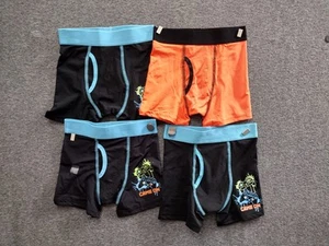 Athletic Works Video Game Boys Boxer Shorts + Solid Assorted 4-Pack Size S - Picture 1 of 9