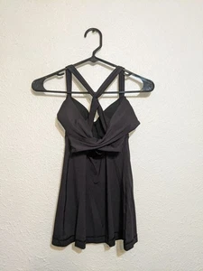 Lululemon Wrap It Up Tank schwarz Racerback Damengröße Small  - Bild 1 von 6