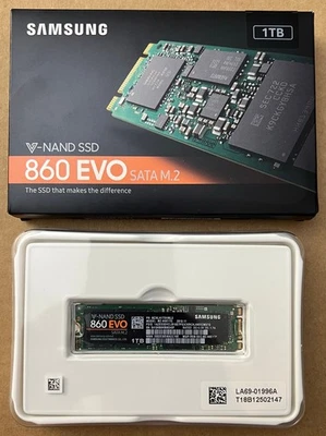 Samsung 860 EVO Series M.2 2280 1TB SATA III V-NAND Internal Solid State Drive - Image 1 of 2