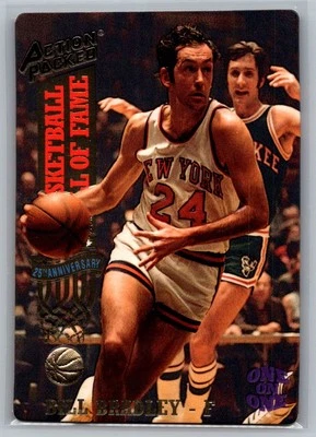 1993 Action Packed Hall of Fame #7 Bill Bradley - Image 1 of 2