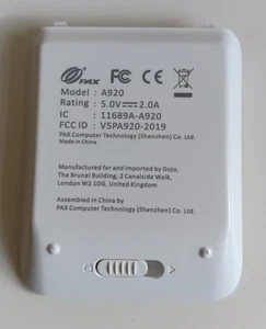 PAX A920 Replacement Battery Cover - Picture 1 of 2