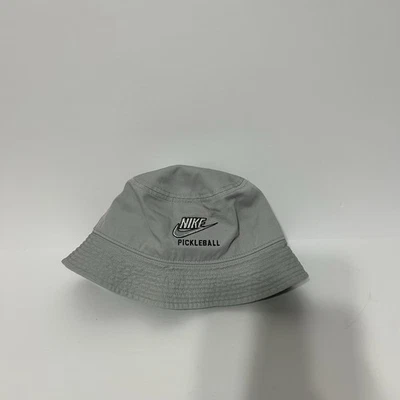 NUEVO CON ETIQUETAS Nike Pickleball Apex Sombrero Cubo Gris Lobo Algodón Orgánico Mediano Foto 1 de 4