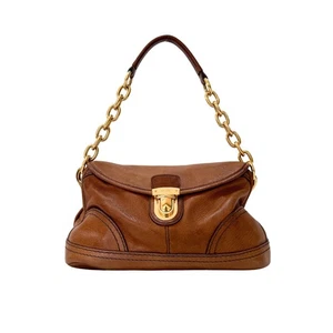 Schultertasche PRADA braun Leder - Bild 1 von 16