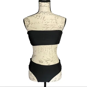 Bandeau Bikini schwarz 2 Teiler Größe S NEU - Bild 1 von 2