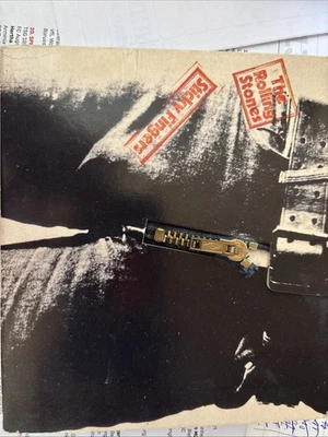 The Rolling Stones Sticky Fingers Reißverschluss Zipper CD mega rat - Bild 1 von 2