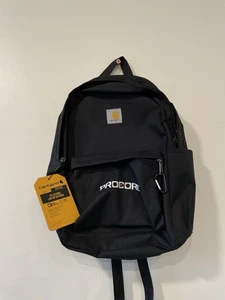 NWT Carhartt 21L Classic Laptop Backpack Gray Rain Defender School 12”W X17.5”H - Picture 1 of 4
