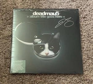 ✨ Deadmau5 album title goes here LIMITED SIGNED VINYL  /55 First Pressing ✨ - Picture 1 of 6