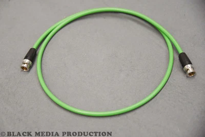 Cable de vídeo BNC HD-SDI SC-Vector 0.8/3.7 verde | Neutrik rearTWIST HD BNC *NUEVO*