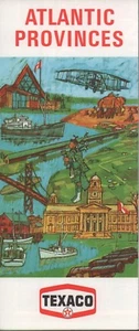 1967 Texaco Road Map: Atlantic Provinces NOS - Picture 1 of 1