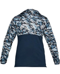 Under Armour Herren Wind Anorak Pullover Winddichtes 1/4 Zip-Mantel-Jacke - Bild 1 von 2