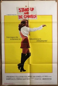 Stand Up and be Counted 1972 Original 27X41 WOMENS LIB Movie poster - Picture 1 of 3