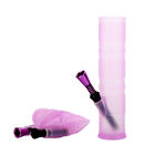Tuyau à eau pliant portable en silicone violet narguilé bang tube argent livraison gratuite aux États-Unis