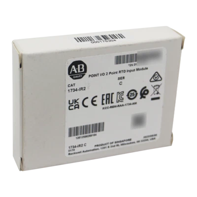 Módulo de entrada AB 1734-IR2 SER C POINT I/O 2 pontos RTD novo lacrado de fábrica - Imagem 1 de 4