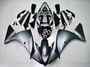 Kit de carenado de carrocería ABS gris mate adecuado para YZF R1 2012-2014 gris mate - Imagen 1 de 7