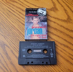 Jeremy Jordan - The Right Kind of Love (Cassette) Single - Tested - Fast Ship!! - Picture 1 of 2