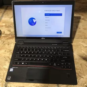 Fujitsu U729X i3 8145U 4 GB DDR4 128GB NVME Win 11 12.5" 2-1 Touch, W/ Pen H366 - Picture 1 of 10