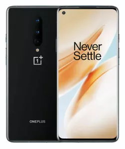 OnePlus 8 128GB 5G Smartphone T-Mobile Unlocked Black - Picture 1 of 5