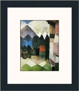 Paul Klee Marc's Garden Custom Framed Print - Picture 1 of 2