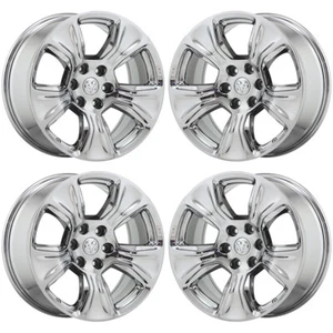 20" Dodge Ram 1500 Truck Bright Chrome wheels rims Factory OEM set 2674 - Picture 1 of 8