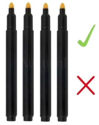 🖍4 Stück Falschgeld Prüfstift Geldscheinprüfer Geld Test Geldscheinprüfgerät💶 - Bild 1 von 2