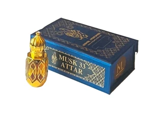 KML Perfumes 6ML ( MUSK 33 Attar ) Bottle+Blue Gift Box - Picture 1 of 18