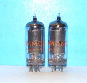 6AU6A RCA 2 radio audio amplifier vintage vacuum tubes valve tested 6AU6 EF94 - Picture 1 of 3
