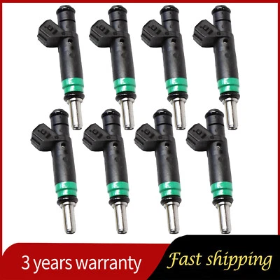 Inyector de combustible 8 piezas FJ739 para BMW 550i 650i 645Ci 750i 750Li X5 xDrive48i Base V8 Foto 1 de 4