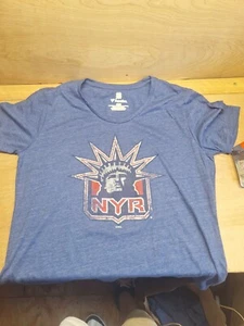 nhl fanatics NY RANGERS womens t shirt size medium nwt - Picture 1 of 6