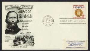 #1169 8c Garibaldi, Fleetwood FDC **ANY 5=FREE SHIPPING** - Picture 1 of 1