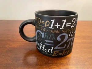 Taza de café The Unemployed Philosophers Guild 2005 MATH ECUATION ALBERT EINSTEIN - Imagen 1 de 5