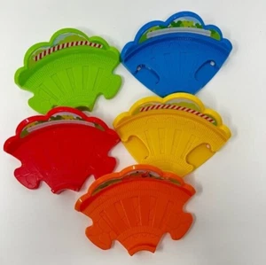 Vtech Go Go Smart Wheels Disney Mickey Mouse Train Station 5 Curve Track Pieces - Picture 1 of 8