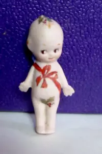 Adorable Muñeca Kewpie Bisque Reproducción Pintada a Mano 2 5/8 - Como Nueva - Imagen 1 de 2