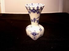 New ListingRare Royal Copenhagen #1161 Vase 3" Pierced Blue Full Lace First Quality