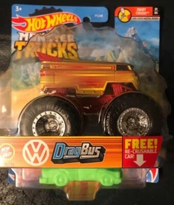 2021 Hot Wheels Monster Trucks VW Drag Bus Release - Picture 1 of 1