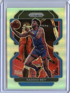 Panini Prizm Prizms 2021-22 plata #193 Saddiq Bey - Imagen 1 de 1