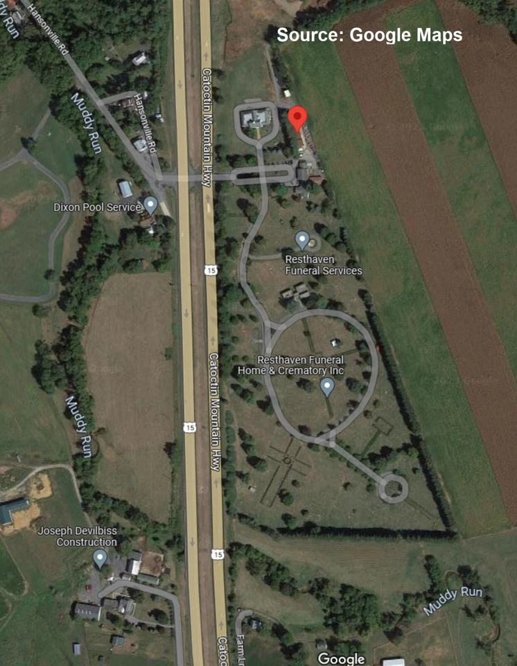 2 parcelas funerarias Resthaven Memorial Gardens cementerio Frederick MD Christus Sect 2 Foto 1 de 4