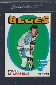 1971/72 Topps #038 Frank St. Marseille Blues EX *37 - Picture 1 of 1