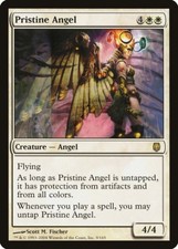 Pristine Angel Darksteel PLD White Rare MAGIC THE GATHERING MTG CARD ABUGames