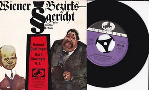Günther Fritsch, Helmut Qualtinger, Kurt Sowinetz -Wiener Bezirksgericht- 7" 45 - Picture 1 of 1