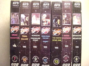 14 Episodes Blake's 7 Two Episodes per VHS Tape 1992-1993 BBC Sci-Fi TV Series - Picture 1 of 11