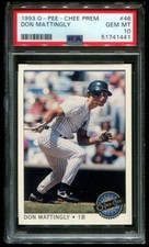 1993 O-PEE-CHEE PREMIER 46 DON MATTINGLY PSA - 10