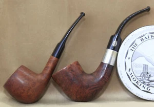 (GEORG JENSEN 72 EKSTRA + GBD MOUNTED) *N. MINT* (1970s-1980s) Estate Pipes - Picture 1 of 18