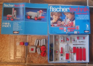 ABSOLUT TOP: Fischertechnik MINI-MOT 1! VOLLSTÄNDIG mit BA und Blister + EXTRAS - Bild 1 von 5